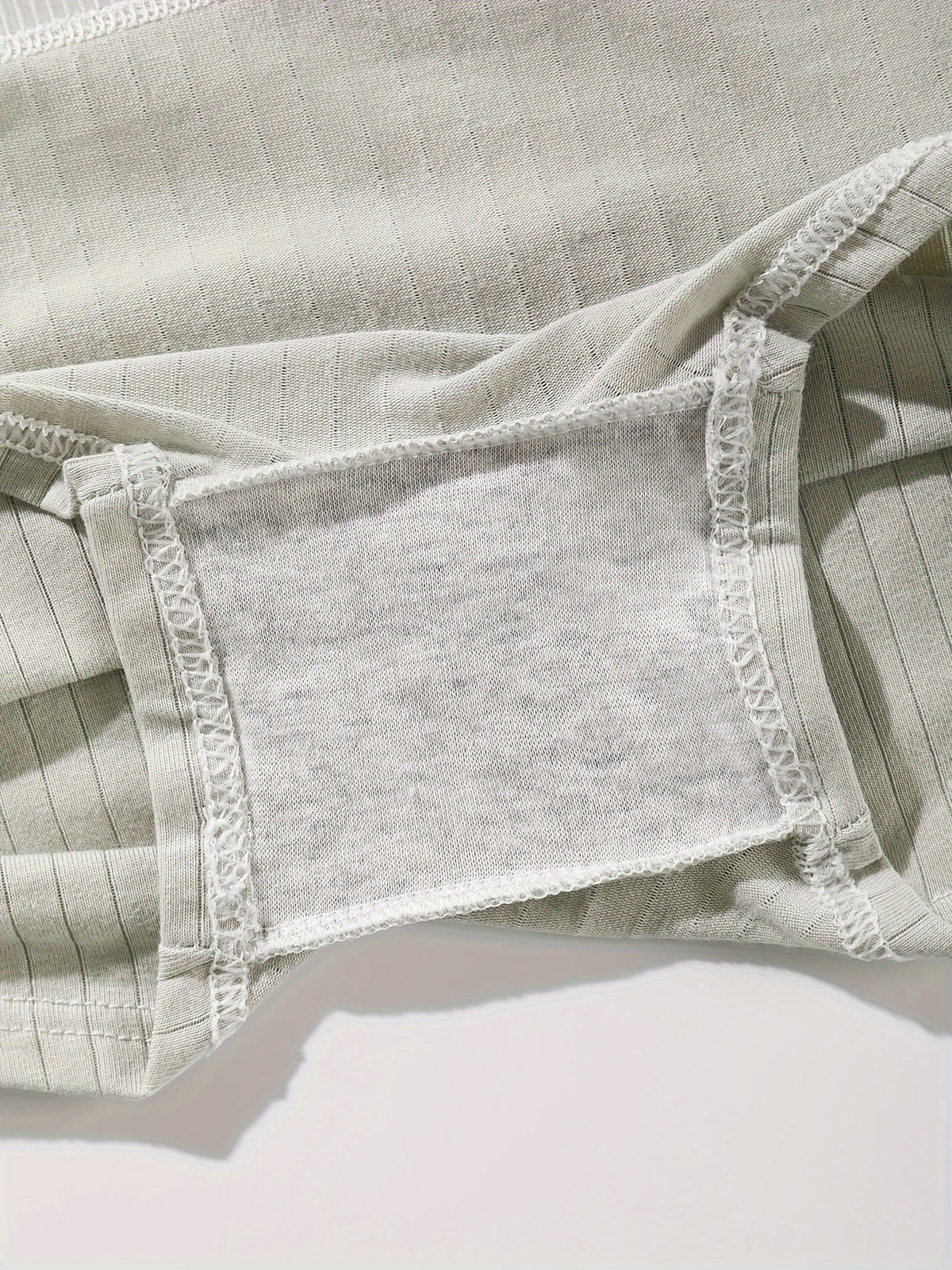Girls' Ribbed Boxer Briefs 6-Pack in Black White and Gray with Stretch Waists for Everyday Underwear Basics