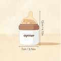 Anti-Colic Baby Bottle Set - Wide-Neck Leak-Resistant Design – 3-Variant Selection