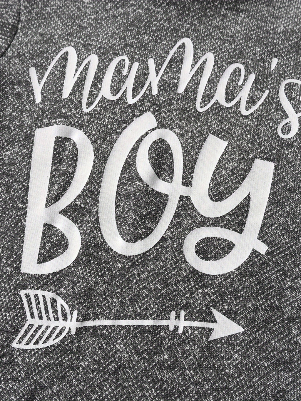 Baby Boy Mama's Boy Hooded Bodysuit and Red Plaid Pants Set with Long Sleeves for Everyday Outfits