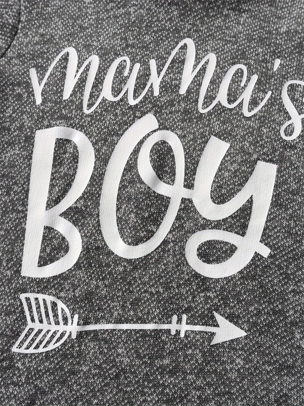 Baby Boy Mama's Boy Hooded Bodysuit and Red Plaid Pants Set with Long Sleeves for Everyday Outfits