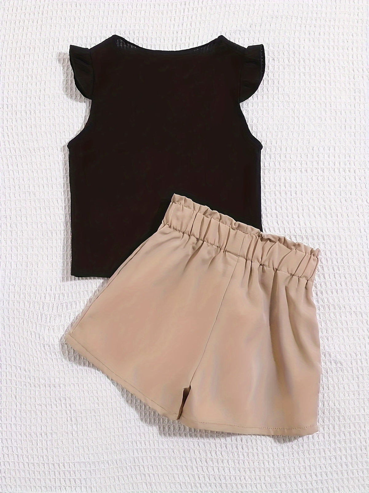 Baby Girl Casual Outfit Set - Sleeveless Summer 5349