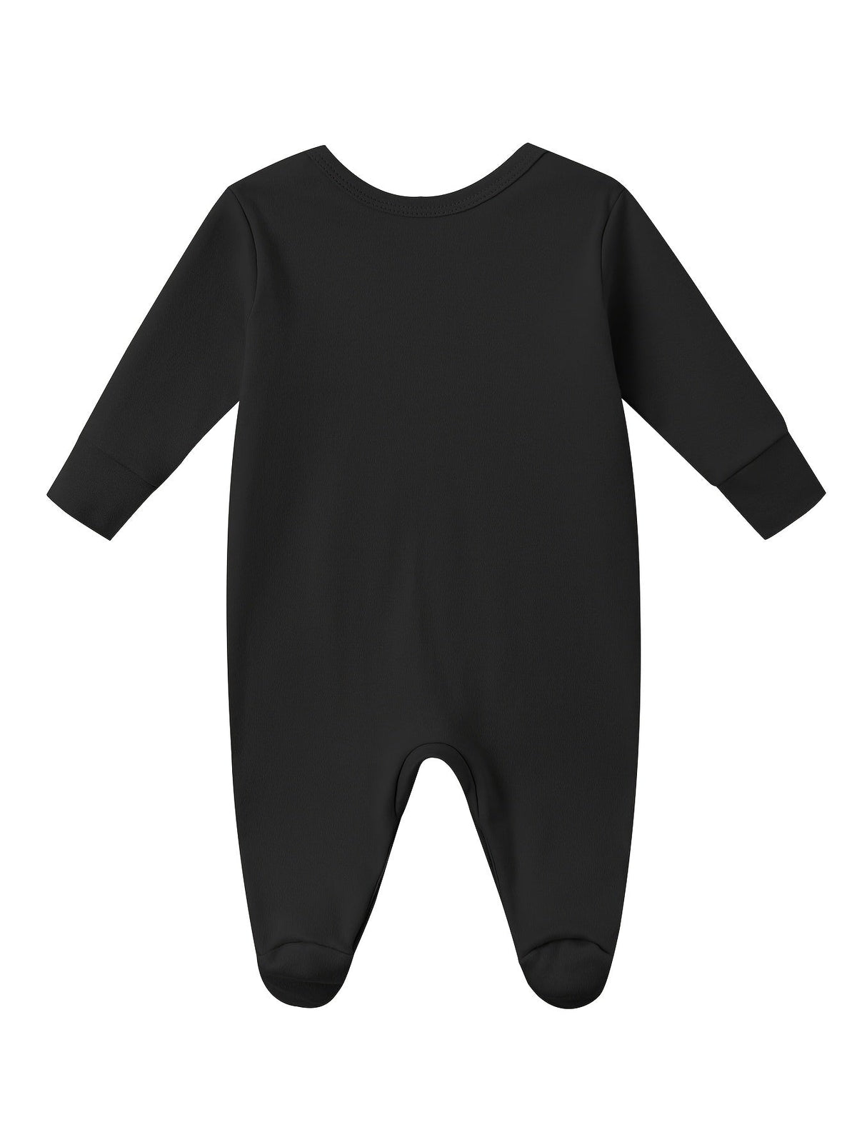 Baby Great Grandma Loves Me Cotton Romper with Covered Feet and Long Sleeves for Family Visit Outfits