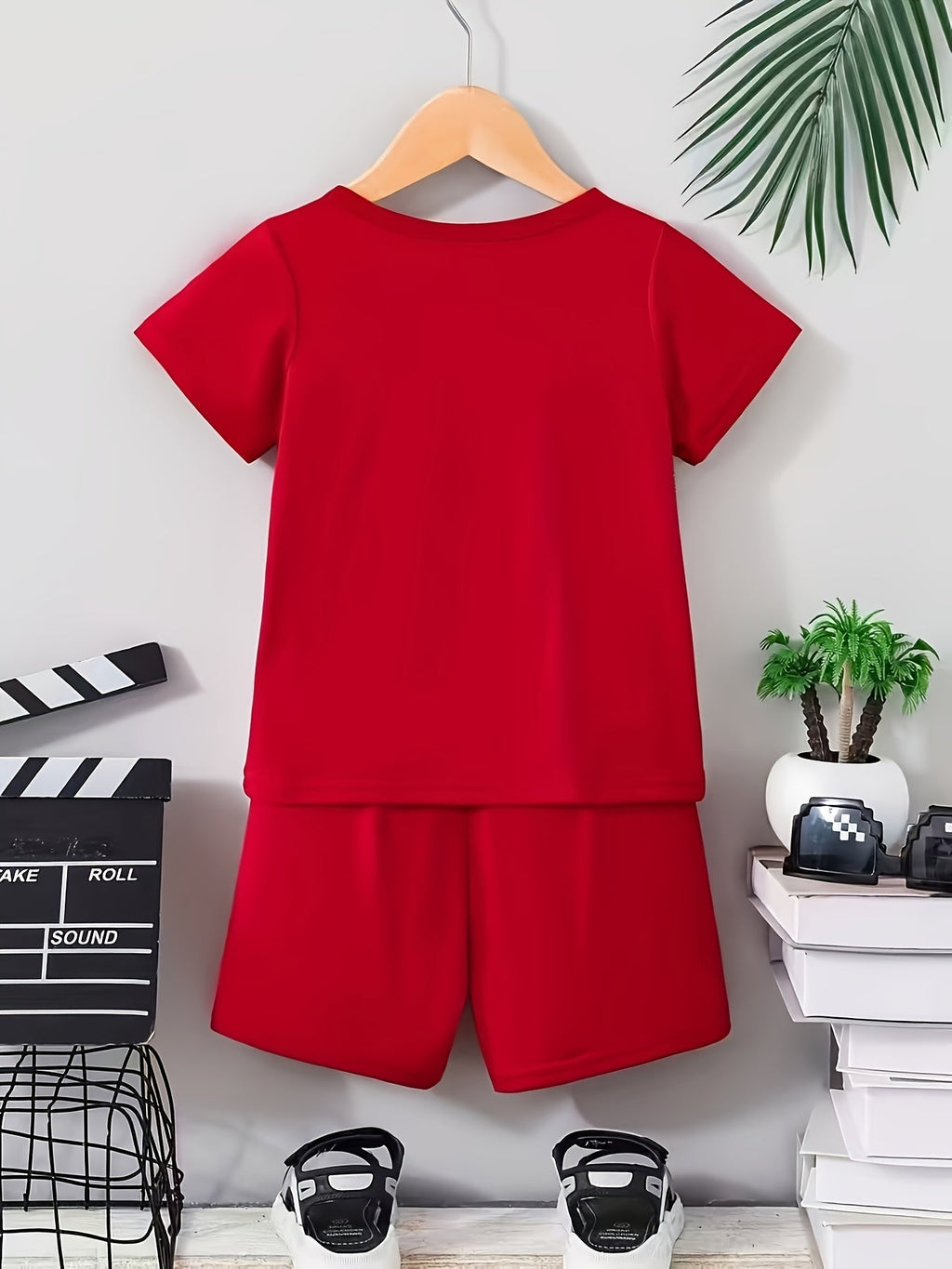 Boys' Color Block T-Shirt and Shorts Sets 6-Piece Pack for Coordinated Summer Play and Everyday Outfits