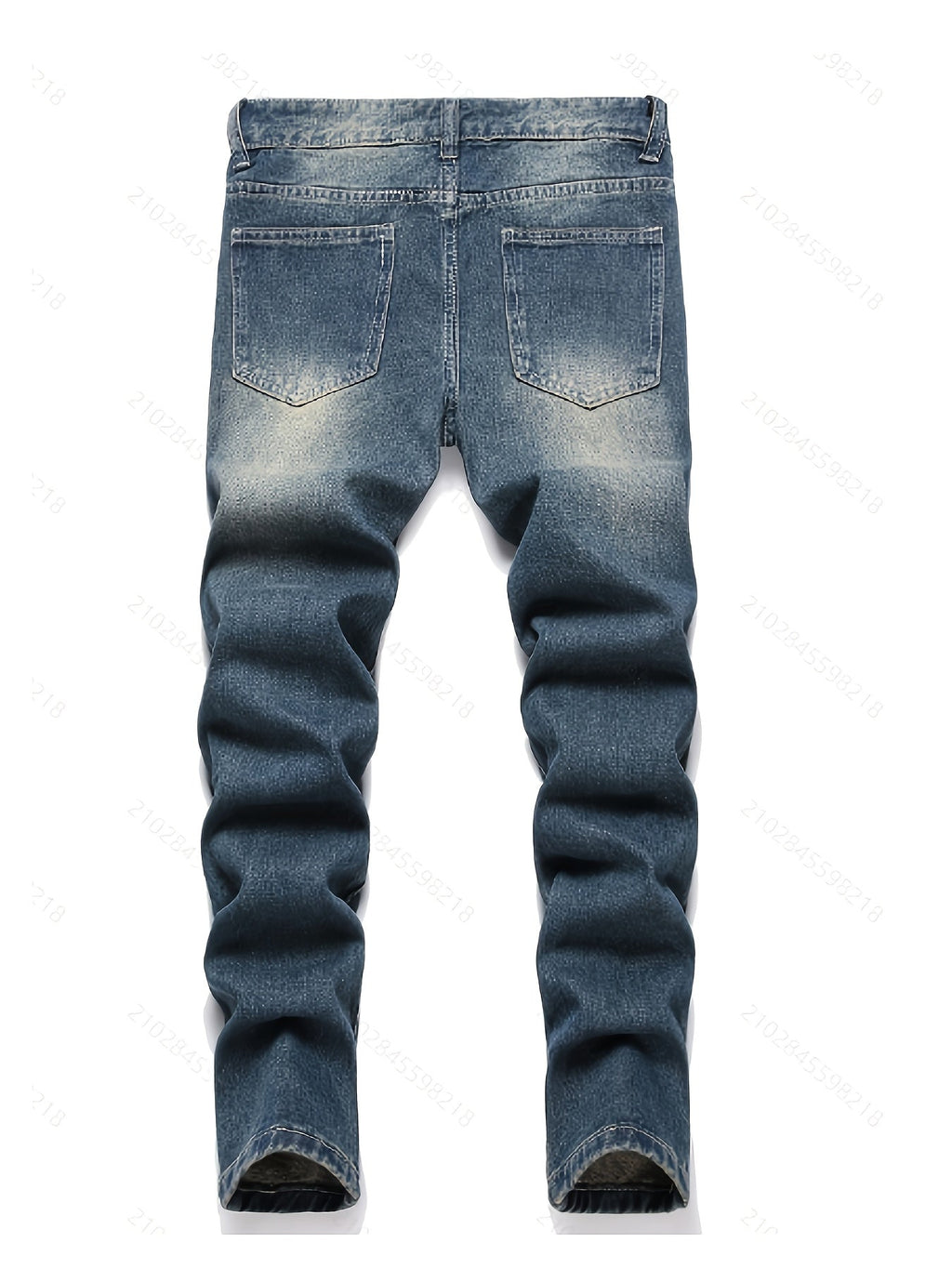 Boys' Distressed Jeans 3-Pack in Black, Blue and Light Wash Denim for Slim Fit Everyday Casual Outfits