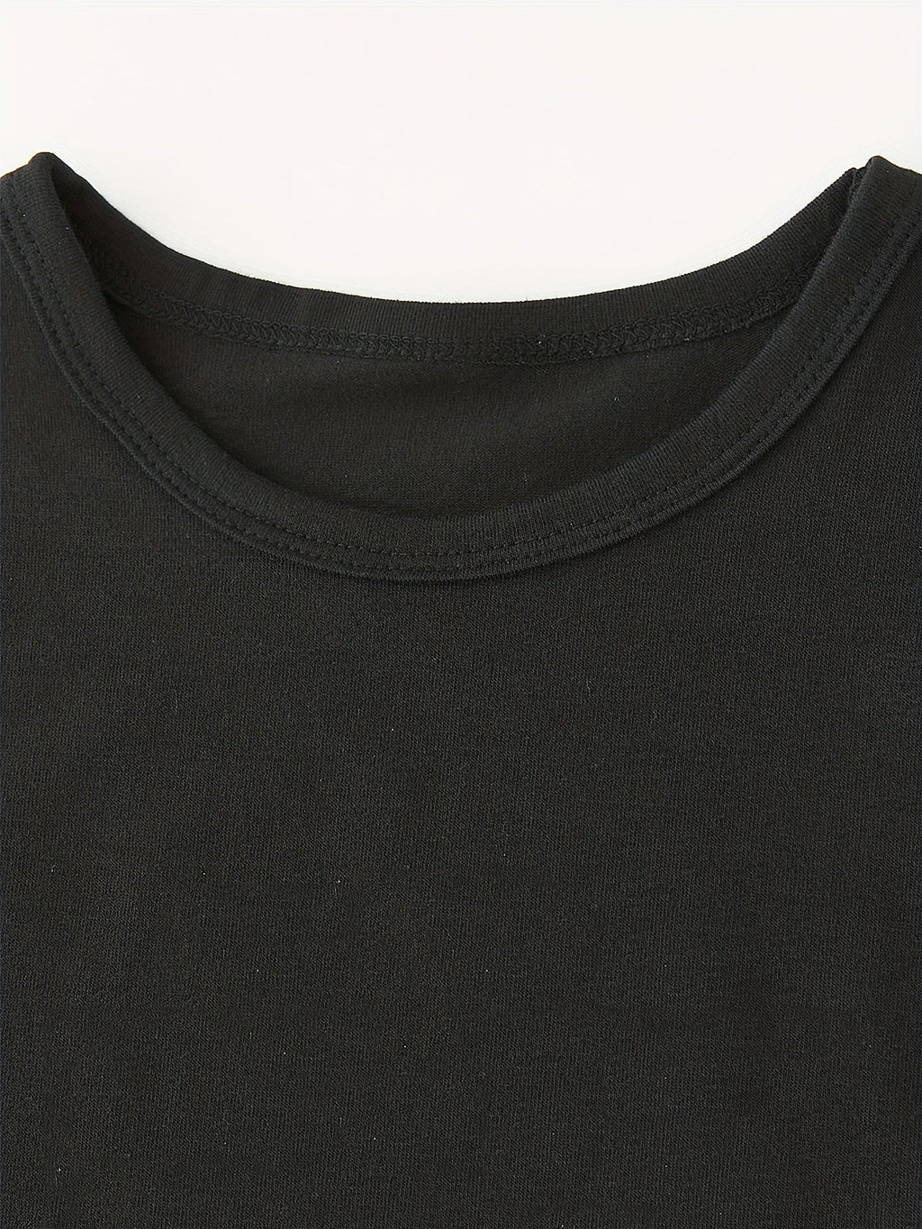Boys' Cowboy Graphic T-Shirt in Black with a Western Character Print and Short Sleeves for Casual Wear