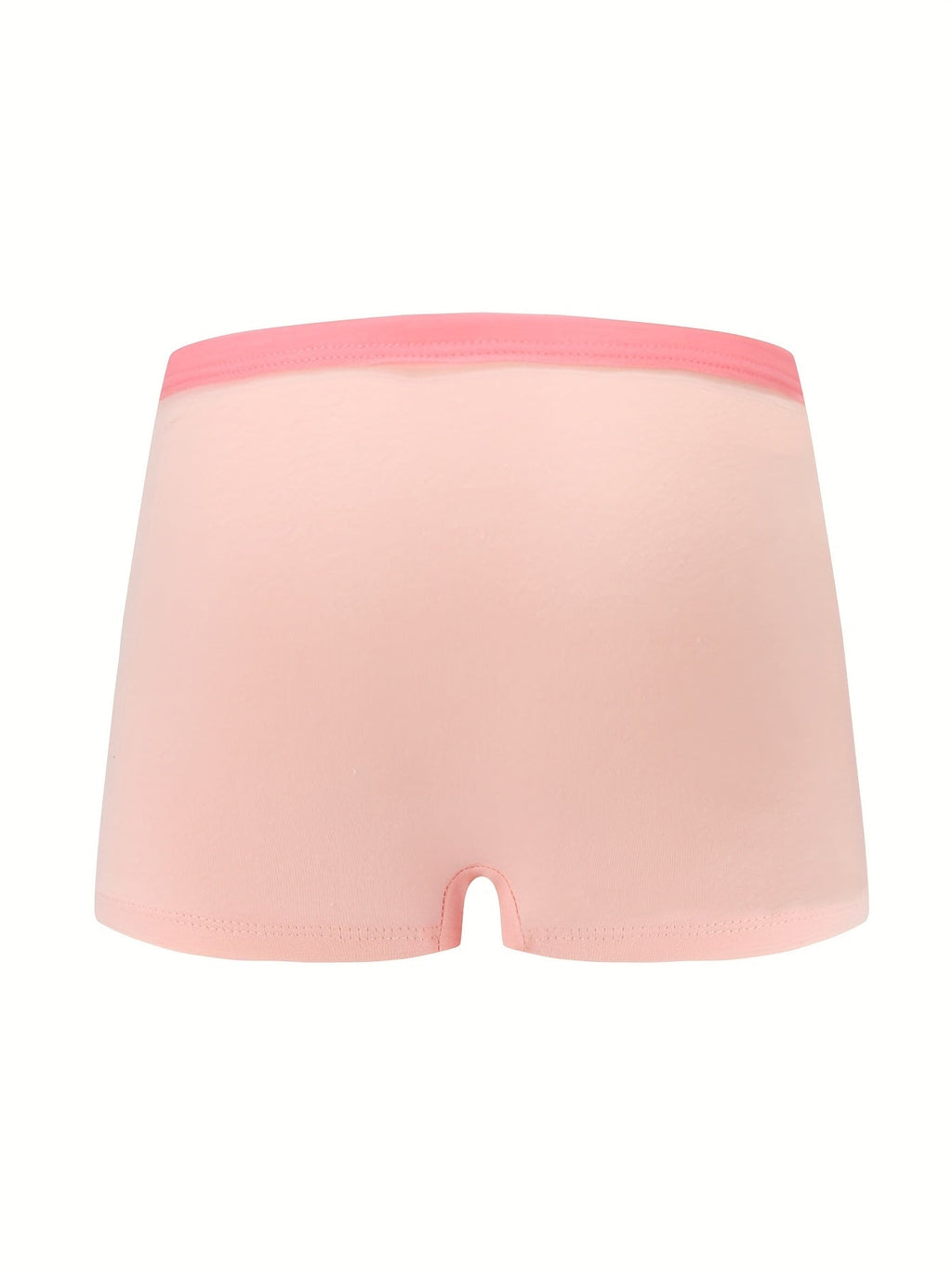Girls' Animal Print Cotton Boxer Briefs 6-Pack in Random Colors with Short Legs for Daily Underwear Changes