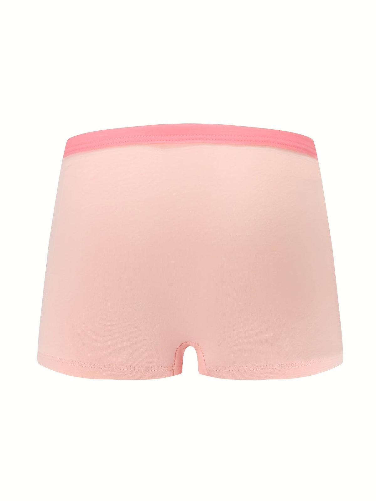Girls' Animal Print Cotton Boxer Briefs 6-Pack in Random Colors with Short Legs for Daily Underwear Changes