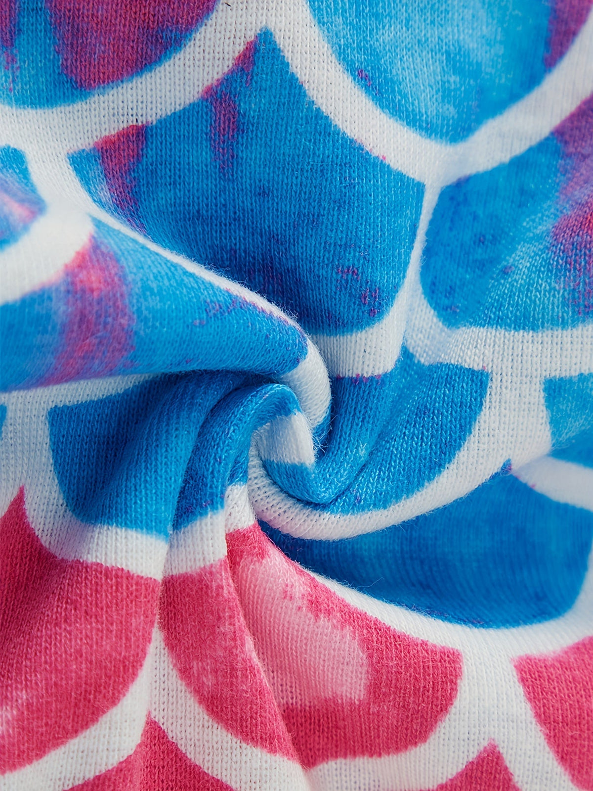 Girls' Ocean Print Briefs Six Pack with Mermaid Scales and Sea Animals for Colorful Everyday Underwear