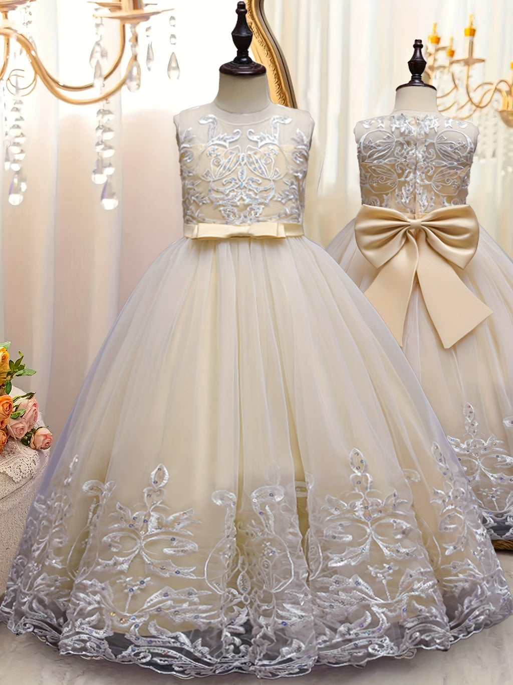 Girls' Floral Dress