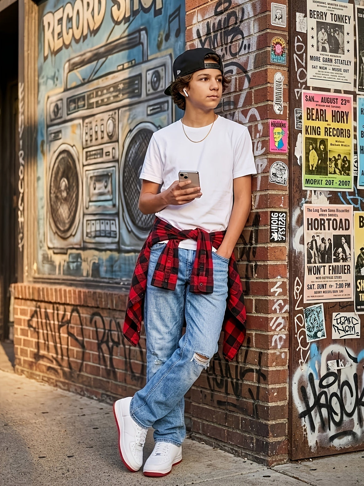 Kids' T-Shirts Eight Pack in Mixed Colors with Crew Necks and Short Sleeves for Summer Play and Everyday Wear